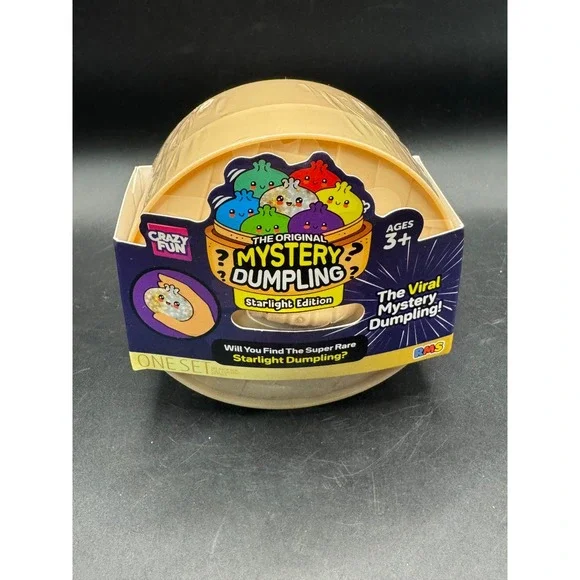 RMS Crazy Fun The Original Mystery Dumpling Starlight Edition Squishy Toy New