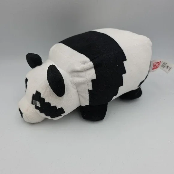 8-inch Black‎ and White Mattel Minecraft Panda Plush Figure
