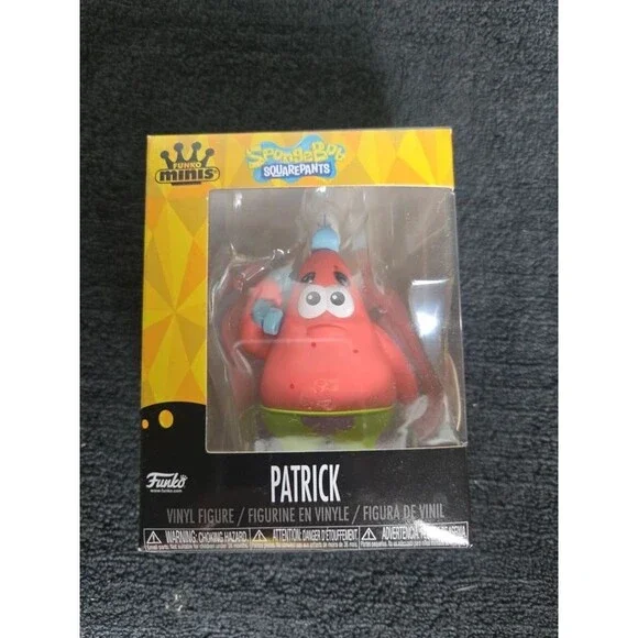 Funko Minis SpongeBob SquarePants Patrick Star Mini Vinyl Figure New In Box