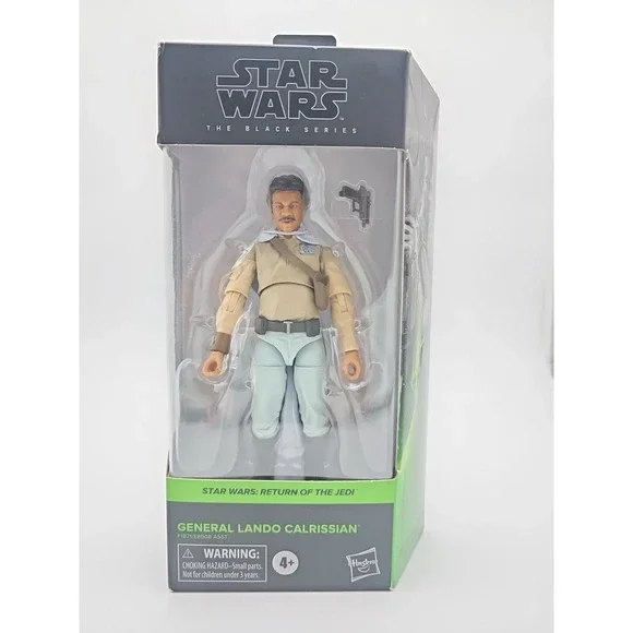 Star Wars General Lando Calrissian Figure Hasbro Black Series 6
