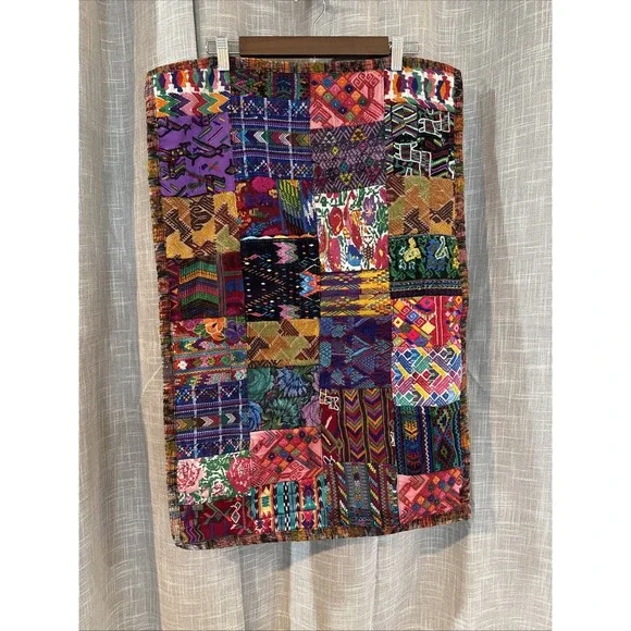 Patch Quilt Pillow Shams Set 2 Like Anthropologie Boho Organic Bedding Hippie