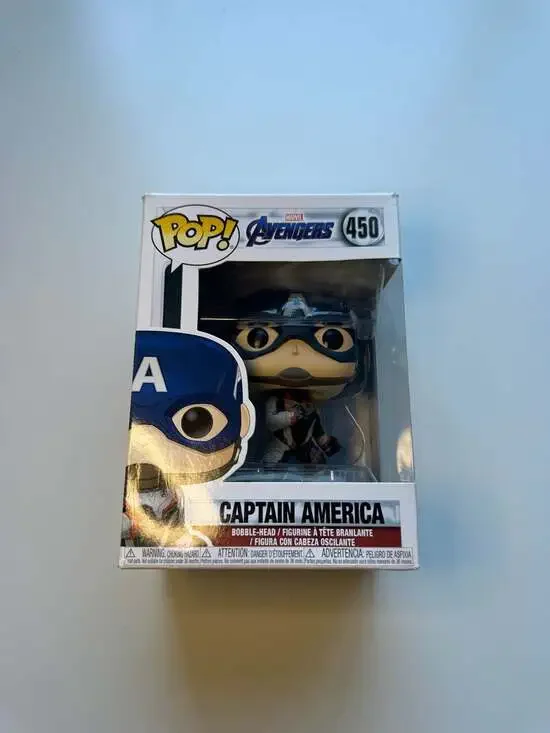 Funko Pop! Avengers Endgame Captain America #450 Vinyl Figure