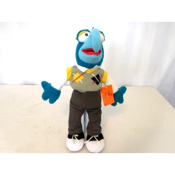 Disney Gonzo Plush Stuffed Bean Bag Doll Muppets Authentic Original 17