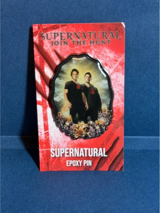 CultureFly Enamel Pin Supernatural Sam & Dean Winchester