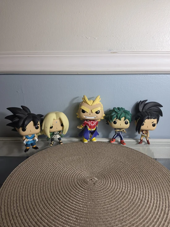 My Hero Academia, Naruto, and Dragon Ball Z. Bundle set of 5