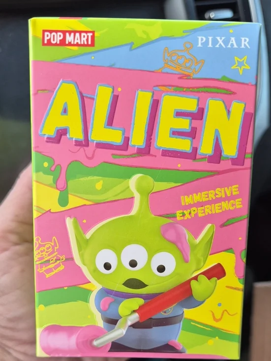 Pop Mart Pixar Alien Action Figure – Bright Green