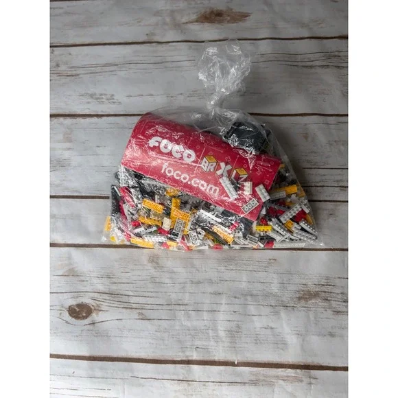 FOCO BRXLZ Building Blocks Multicolor Bulk Lot 10.6 oz Micro Bricks OS