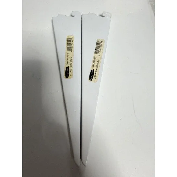 2 Rubbermaid Shelf Brackets, 9