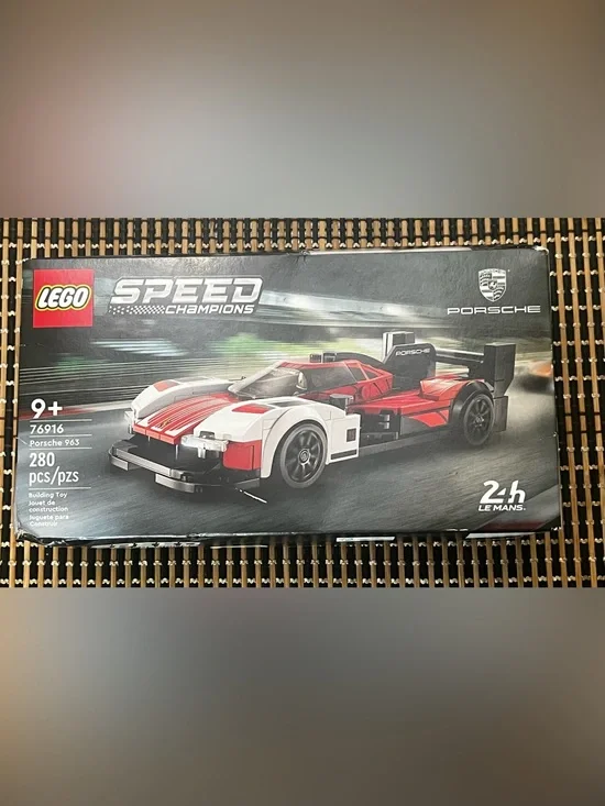 LEGO Speed Champions Porsche 963 Model Race Car 76916