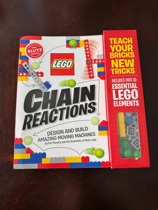 Klutz LEGO Chain Reactions STEM Activity Kit