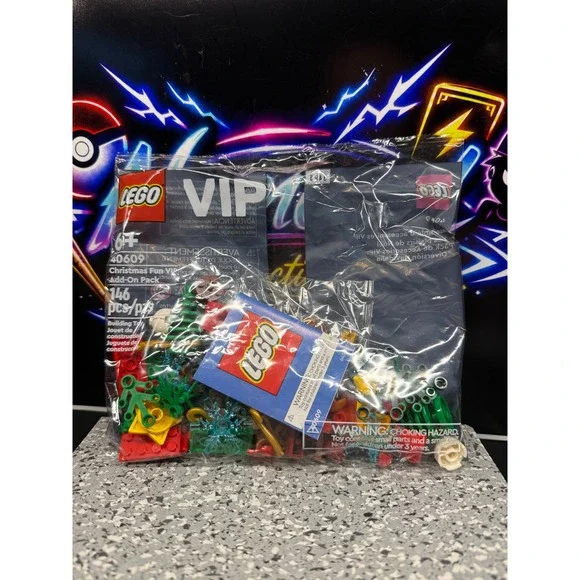 LEGO 40609 Christmas Fun VIP Add-On Pack 146 Pieces Polybag New Holiday Set