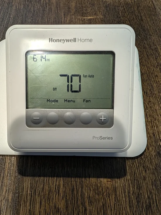 Honeywell ProSeries White Thermostat - Programmable Home Climate Control