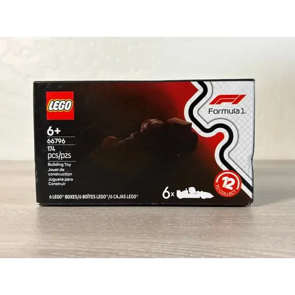 Lego 66796 Series Formula 1 6 pack Building Race Car Set-‎ 2025- New in Box