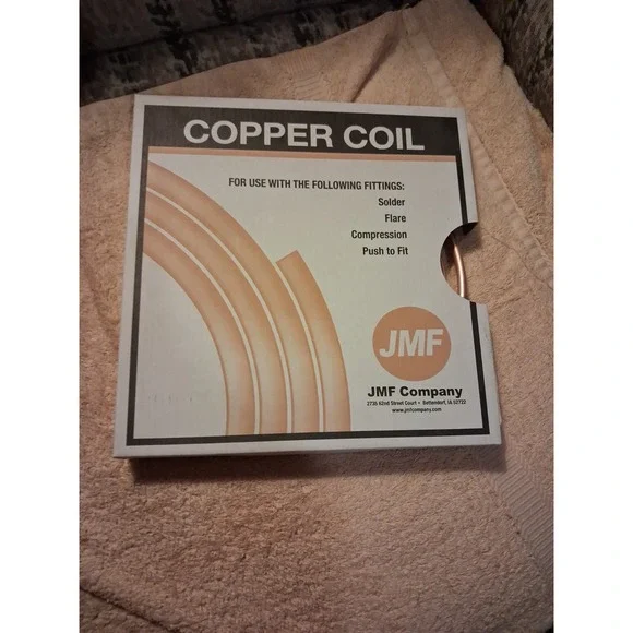 New In The Box Copper Coil JMF COMPANY 1/4