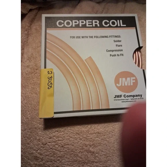 New In The Box COPPER COIL JMF Company 1/4