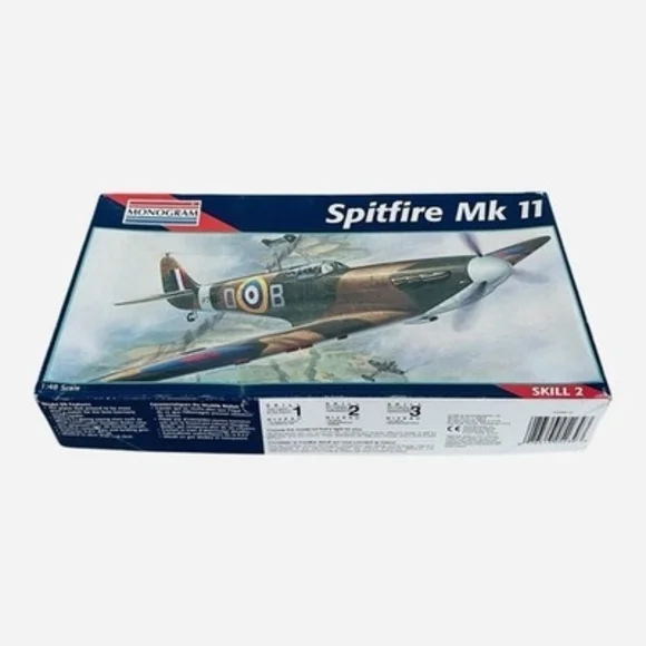 Revell Monogram Spitfire Mk II 1/48 Scale Model Kit #5239 NIB