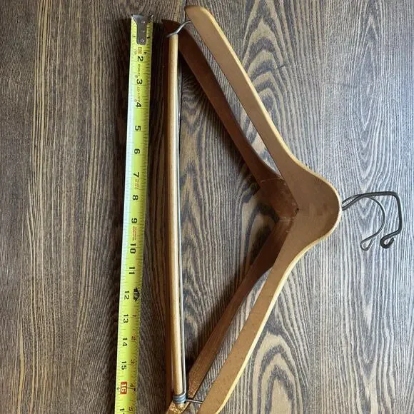 Vintage Wooden Hangers - Set Of 2 pre owned