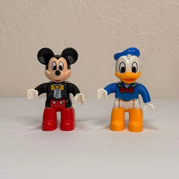 LEGO Duplo Disney Minifigures Mickey & Donald Duck Multicolor Good Tuxedo Sailor