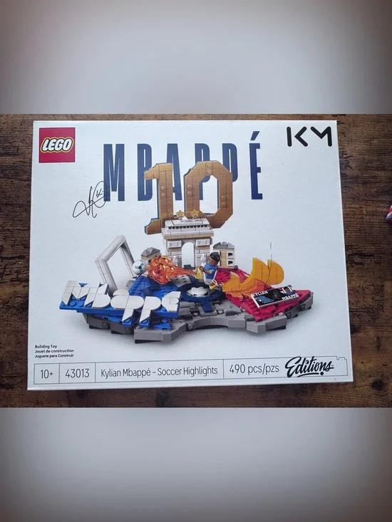 NIB-LEGO Editions-Kylian Mbappé Soccer Highlights-43013