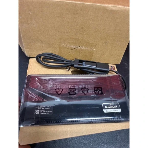 Dell Universal‎ Dock D6000S USB-C USB-A Triple 4K DisplayLink Docking Station