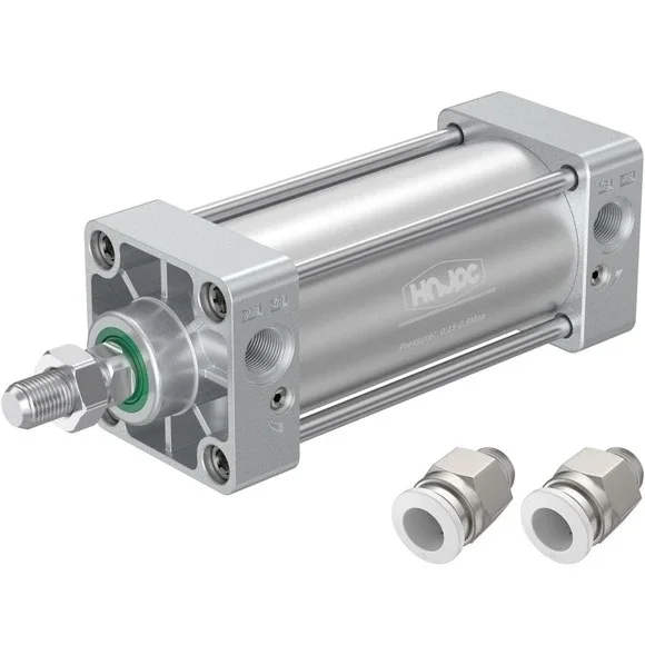 SC100-200 Pneumatic Air Cylinder 100mm Bore 200mm Stroke Double Acting Aluminum