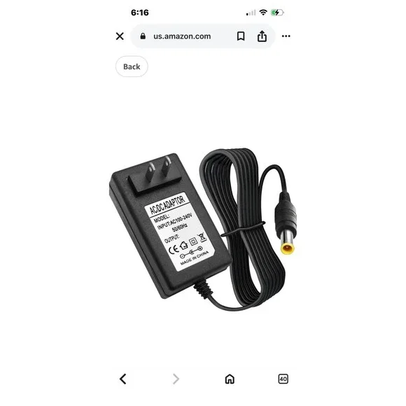 14V AC/DC Power Adapter, 3A/Samsung Monitor, TV, LCD LED Power Supply Cord cabl