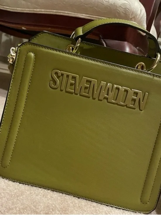 Steve Madden Bevelyn Sage Green Crossbody Bag
