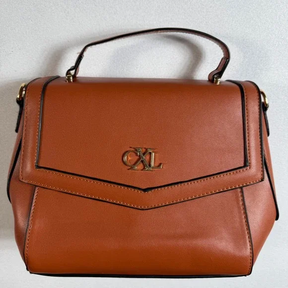 CXL by‎ Christian Lacroix Top Handle Satchel Handbag Brown