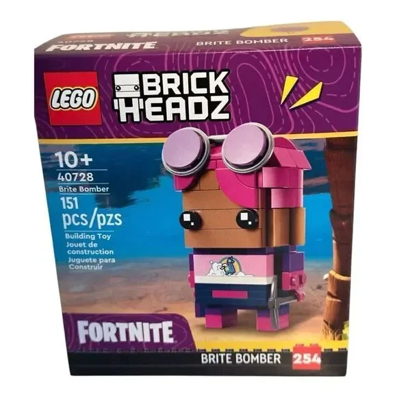 LEGO 40728 Brickheads Fortnite Brite Bomber Set New Sealed