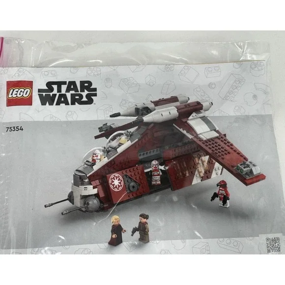 LEGO‎ Star Wars 75354 Coruscant Guard Gunship Instruction Manual Only