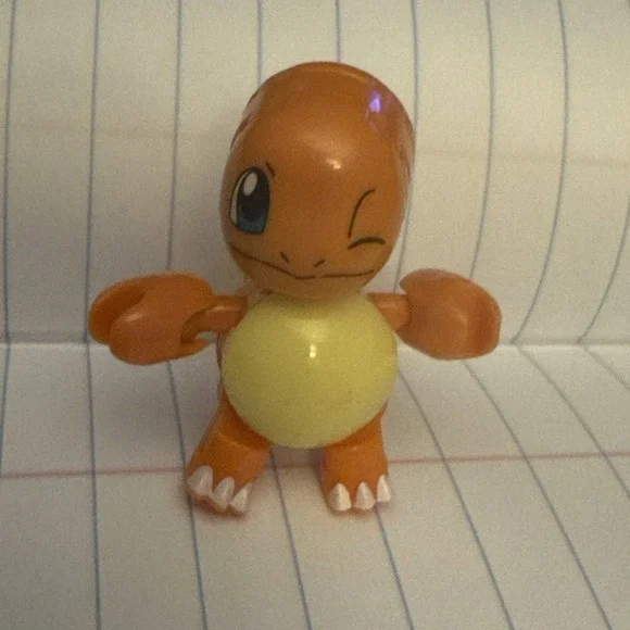 Winking Charmander Pokéman Mega Construx Complete Figure MEGA BLOKS®‎ - Loose