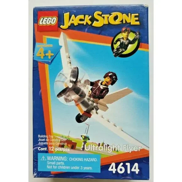 2006 New LEGO Jack‎ Stone 4614 Ultralight Flyer Sealed SH4