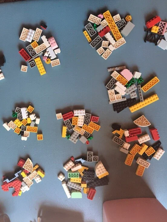 Over 200 Small Lego Pieces