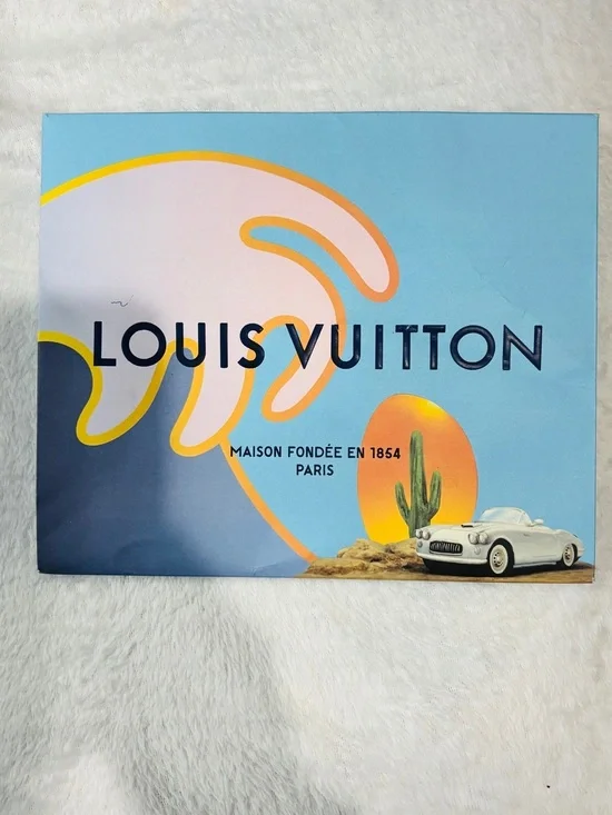 Louis Vuitton x Alex Israel Limited Edition fragrance Shopping Bag Rare