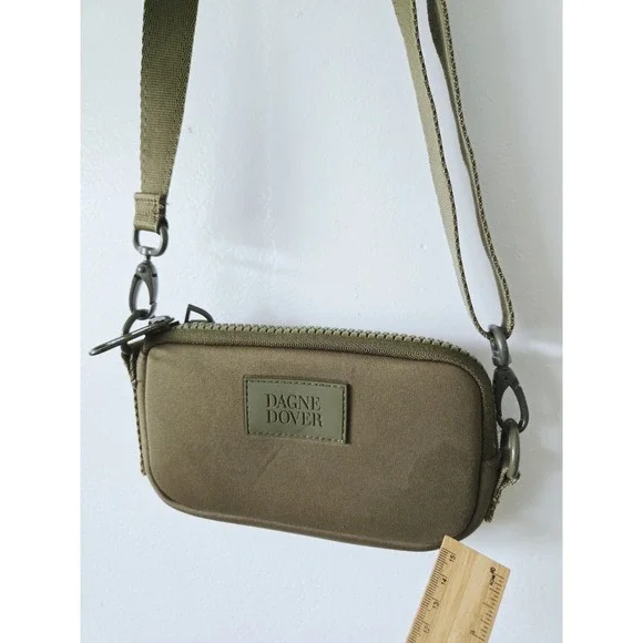 Dagne Dover Mara Neoprene Phone Sling‎ Olive Green