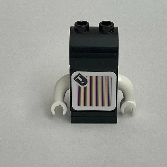 Lego Minifigure Minifig‎ with Barcode Replacement Part Piece