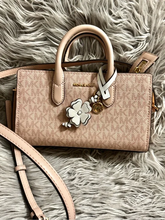 Michael Kors Blush Pink Signature Mini Satchel
