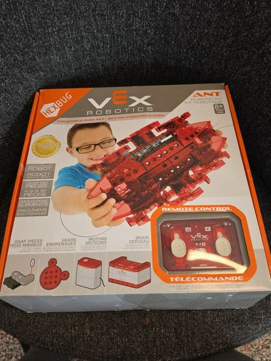 NEW VEX Robotics HEXBUG Ant Robotic Robot Kit – Open Box – Parts Still Sealed