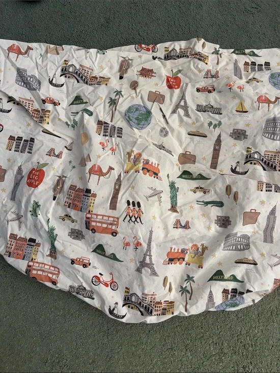 Rifle paper company crib sheets