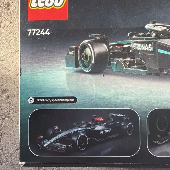 New LEGO Speed Champions 77244 Mercedes-AMG PETRONAS F1 Team W15 267 pcs 10+