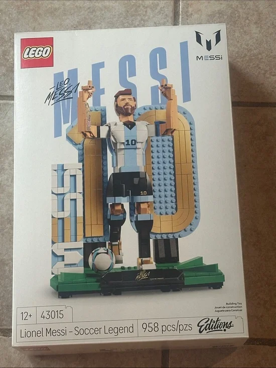 Lego Messi soccer