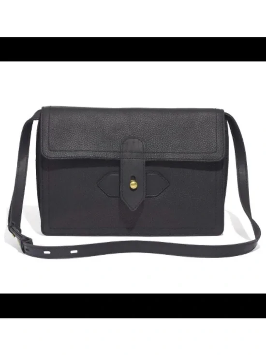 Madewell Black Sketchbook Bag Leather Crossbody