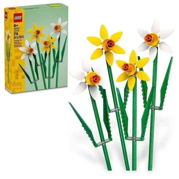 LEGO Daffodils 40747 | Botanical Collection | 216 pcs | NIB