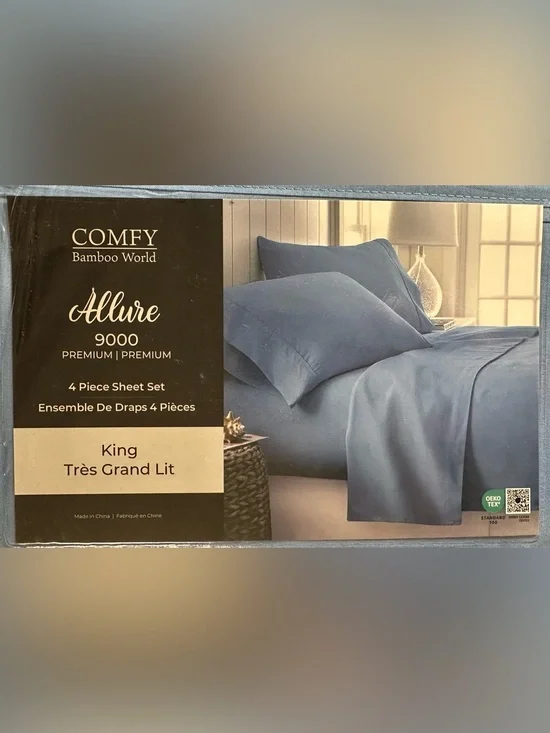 King Size Sheet Set - NIP