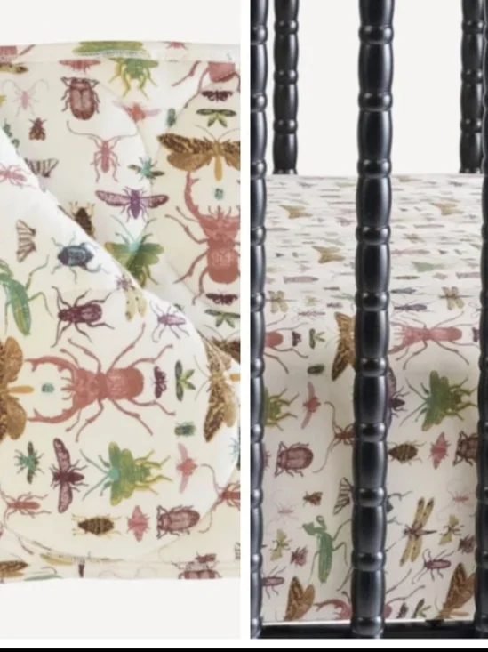 Kate Quinn 2024 insects quilt and crib sheet modal