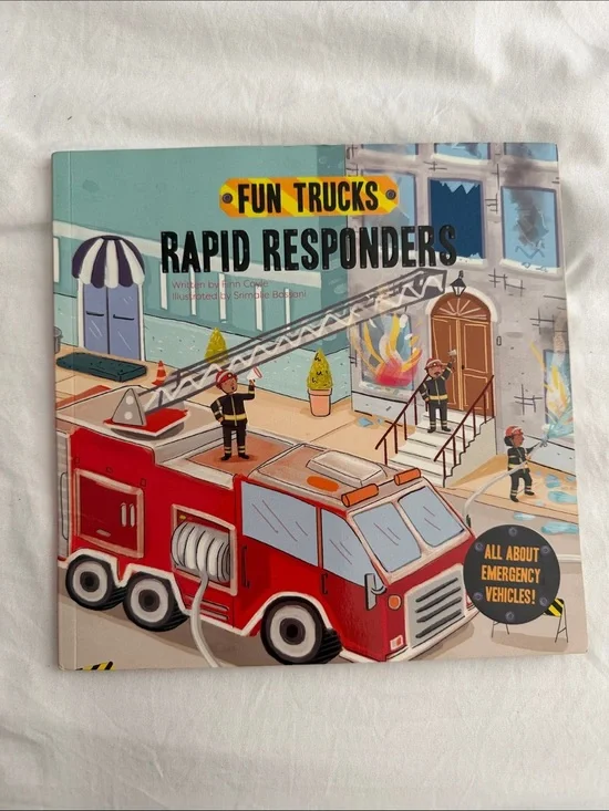 Fire truck rapid responders Board Book