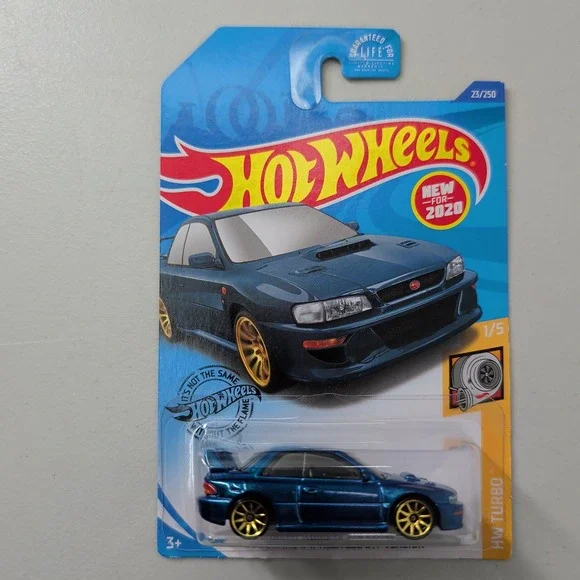 Hot Wheels 98 Subaru Impreza 22B STi-Version Blue 2020 HW Turbo 1/5 23/250 GHB42