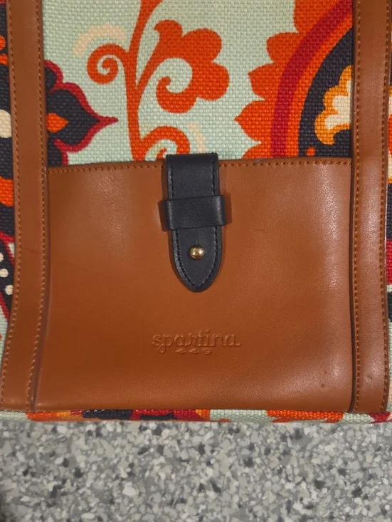 Spartina 449 Waving Girl Dockside Zip Shoulder Bag