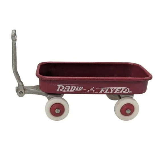 1990 Vintage Radio Flyer Miniature Doll Toy 4