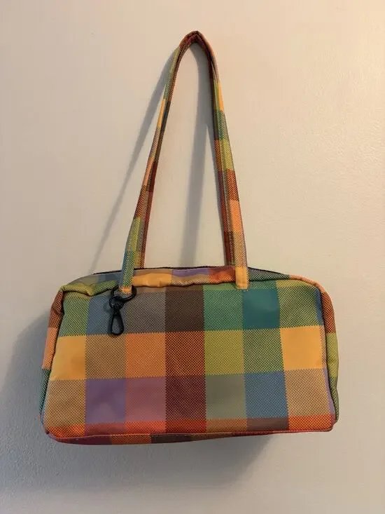 Nylon Bowler Bag Madras